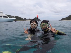 ケラマ無人島海水浴ツアー（シュノーケル）