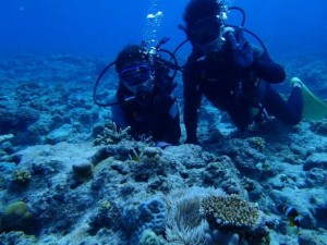 9月21日ケラマ無人島海水浴