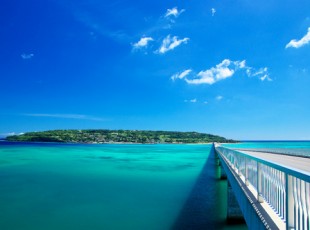【那覇発/北部観光】美ら島終日観光バスツアー(Aコース)★古宇利島→美ら海水族館→御菓子御殿→万座毛→琉球村★¥5600!