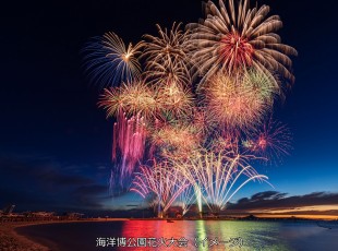 海洋博公園花火大会(イメージ)2-s